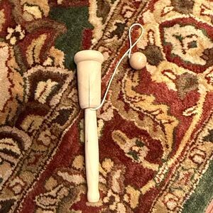 Vintage Elegant Wooden Ball and Cup Game